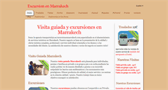 Desktop Screenshot of excursionenmarrakech.com